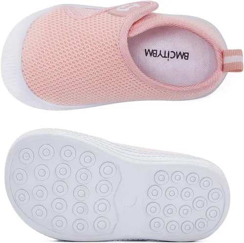 Miniatura 207 de BMCiTYBM Zapatos de bebé para niños y niñas, zapatos para caminar para niños pequeños, zapatos ligeros antideslizantes para 6, 9, 12, 18, 24 meses