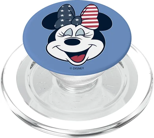 Miniatura 7 de Disney Mickey y sus amigos Minnie Mouse Americana relleno PopSockets PopSockets intercambiables PopGrip