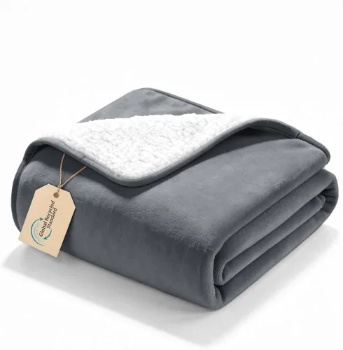 Miniatura 64 de gogobunny Manta de cama impermeable, manta reversible de forro polar Sherpa para perro, cachorro y gato, funda de muebles que protege la cama