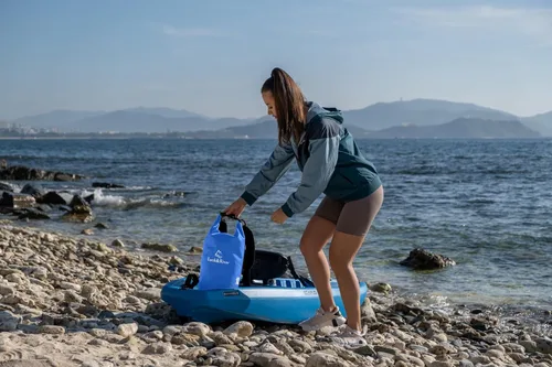 Miniatura 3 de EARTH&RIVER Mochila seca impermeable de alta calidad, extra gruesa, protección para todas las actividades acuáticas y campamentos, bolsa seca ligera
