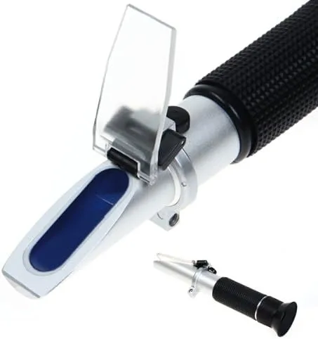 Miniatura 2 de De mano S.g. 1.000-1.130 Brix 0-32% brix Wort Cerveza Refractómetro Rsg-100atc