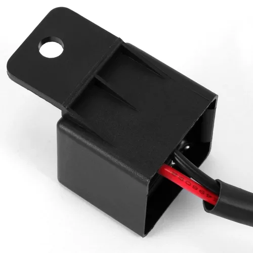 Miniatura 4 de ASOOLL Relé de intermitente LED electrónico de 2 pines Relé intermitente de señal de giro Fit motocicleta bombillas intermitentes flash rápido
