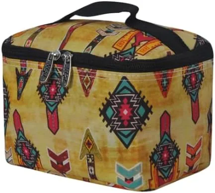 Miniatura 45 de NGIL Bolsa de cosméticos de viaje, bolsa organizadora de maquillaje para mujeres y niñas, Azul Rey Diamantina, Casual