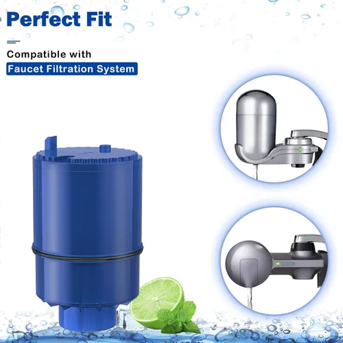 Miniatura 2 de Fil-Fresh Paquete de 3 filtros PURWater de repuesto para RF-9999 PURPLUS sistema de filtración de agua de grifo, certificado NSF, reemplazo de Azul