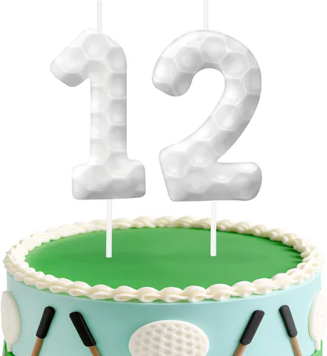 Miniatura 112 de Velas de cumpleaños con el número 0 de béisbol, decoración de pastel con temática de béisbol para niños y niñas, decoraciones de pasteles