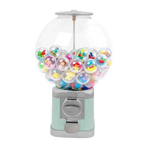 Miniatura 16 de Máquina de venta de chicles con monedas, máquina de juguetes, máquina expendedora de dulces, máquina expendedora de juguetes, dispensador automático