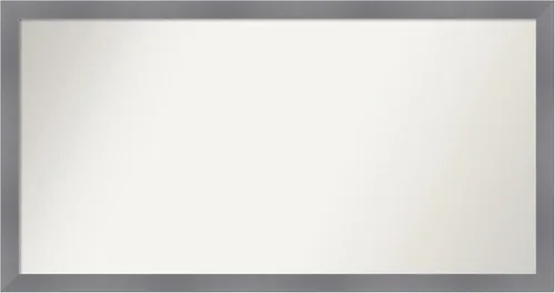 Miniatura 189 de Amanti Art Espejo personalizado, espejo de baño gris plomo a rayas, espejo de pared o espejo de tocador de baño sobre el fregadero