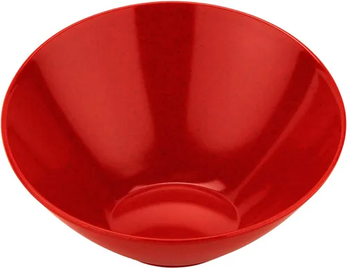 Miniatura 14 de G.E.T. B-792-W - Cuenco en ángulo para servir en cascada para ensaladas, arroz y postre, 24 onzas / 9.25 pulgadas, color blanco