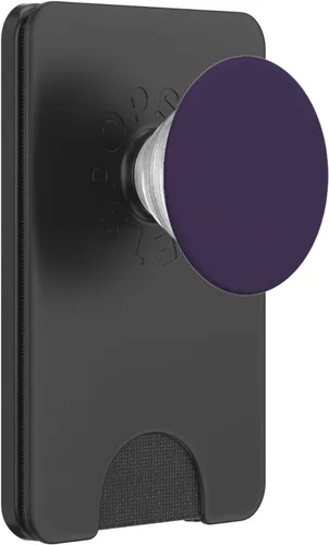 Miniatura 7 de Agarre y soporte para teléfonos y tabletas, color morado, Negro
