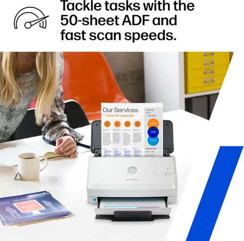 Miniatura 9 de HP ScanJet Pro 2000 s2, escáner rápido de 2 caras con alimentador automático de documentos, lo mejor para pequeñas empresas (6FW06A)