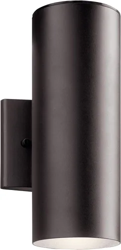 Miniatura 9 de Kichler 11250AZT30 - Soporte de pared LED para exteriores, bronce arquitectónico texturizado, 7" Bronce (Textured Architectural Bronze)