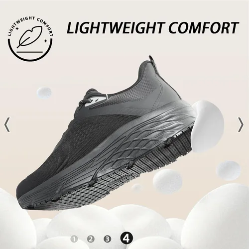 Miniatura 6 de Zapatos de trabajo antideslizantes para hombres, zapatos de chef resistentes al agua para restaurante y servicio de alimentos, zapatos de trabajo
