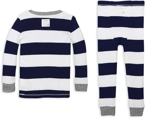 Miniatura 2 de Burt's Bees Conjunto de pijama para bebé, camiseta y pantalón de 2 piezas, 100 % algodón orgánico