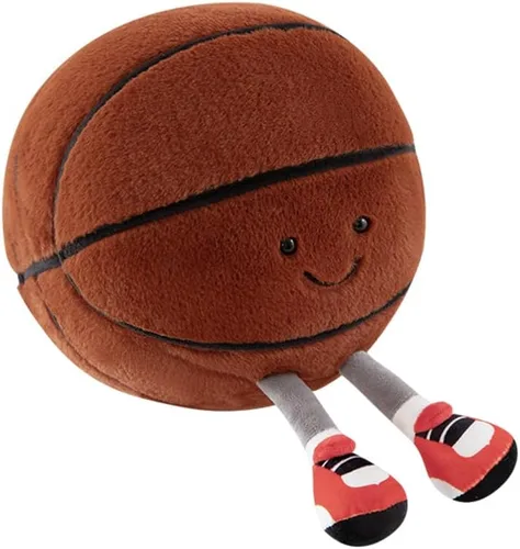 Juguetes de peluche de fútbol americano lindos de 13.7", almohada deportiva de peluche suave rellena para lanzar, regalo de pelota de peluche para