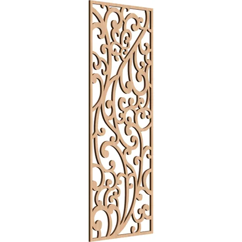 Miniatura 193 de Woodhaven - Paneles de pared decorativos de madera con calado, 9 3/8 pulgadas de ancho x 24 3/8 pulgadas de alto x 1/4 de alto, aliso