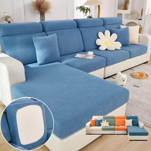Miniatura 19 de Fundas para sofá hogar relajantes, Fundas para sofá Hero, Fundas universales para sofá resistentes al desgaste Lavables, Fundas elásticas para sofá