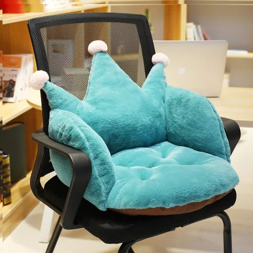 Miniatura 11 de Cojín nido de asiento trasero de dibujos animados, almohadilla para silla de oficina para interiores y exteriores, soporte copetudo para sentarse