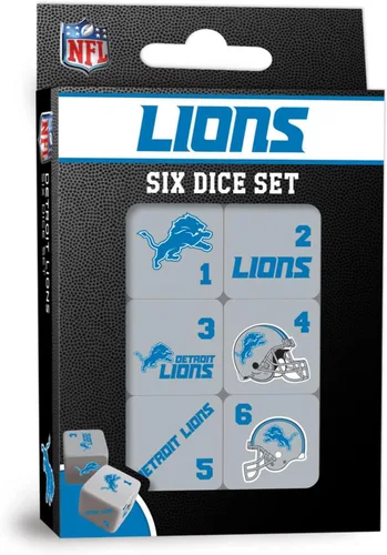 Miniatura 20 de MasterPieces Game Day - NFL Baltimore Ravens - Juego de 6 dados con logotipo del equipo, tamaño estándar D6