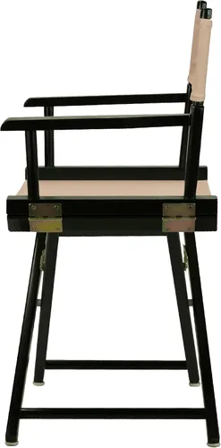 Miniatura 7 de Casual Home - Silla de director de 18.0 in, marco negro con lona marrón