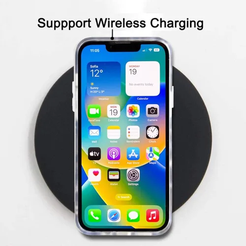 Miniatura 9 de J.west Funda compatible con iPhone 14 Plus, lujosa funda de silicona suave con estampado de leopardo translúcido translúcido y vintage para niñas