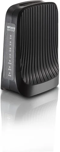 Miniatura 2 de Netis Enrutador inalámbrico WF2412 N150, punto de acceso y repetidor todo en uno, QoS avanzado, configuración fácil de WPS, tamaño compacto