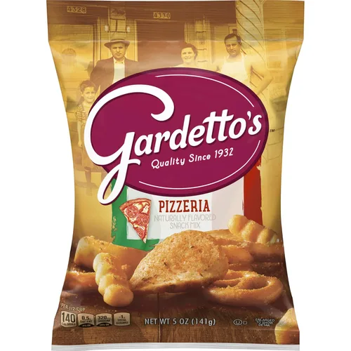 Gardetto's Pizzeria - Mezcla de aperitivos con sabor natural, bolsa de 5.0 onzas