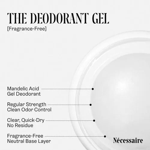 Miniatura 2 de Nécessaire The Deodorant - Sin fragancia, desodorante natural sin aluminio para mujeres y hombres. Tratamiento extra fuerte con ácido mandélico.