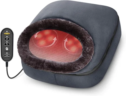 Miniatura 11 de Masajeador Calentador de Pies COMFIER, Regalos para Mujeres, Hombres, Masajeador Shiatsu de Pies con Calor, Almohadilla Eléctrica de Calor