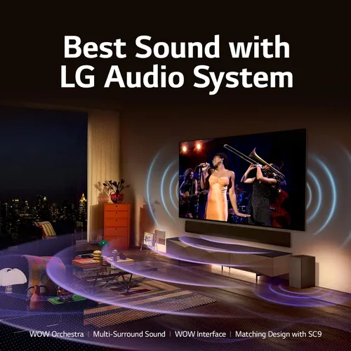 Miniatura 9 de LG C3 Series televisor inteligente 4K de 55 pulgadas OLED evo con procesador Smart de pantalla plana para juegos con control remoto mágico