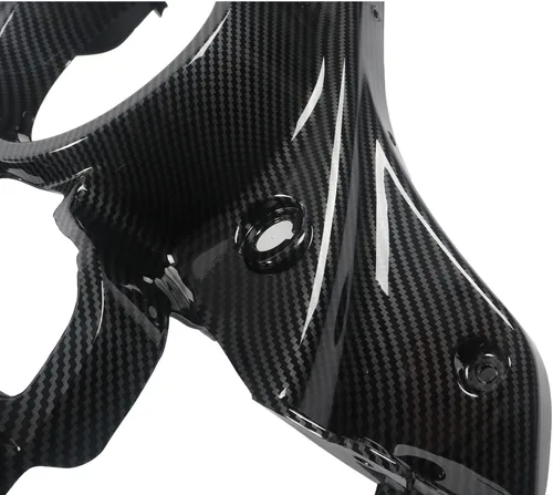 Miniatura 6 de Carenado interior delantero de motocicleta con aspecto de efecto de carbono para Harley-Davidson Touring Street Glide Electra Glide Ultra Classic