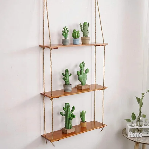 Miniatura 7 de Tenn Well - Cuerda de yute de 5 mm, 30 metros, cuerda resistente de 4 capas y trenzada de yute gruesa para jardinería, manualidades, paquetes, poste