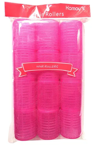 Rizadores de pelo jumbo, multicolor, autoagarre, de nailon, de plástico, herramientas de rizador pegajoso, rizadores de peluquería o peinado rizado