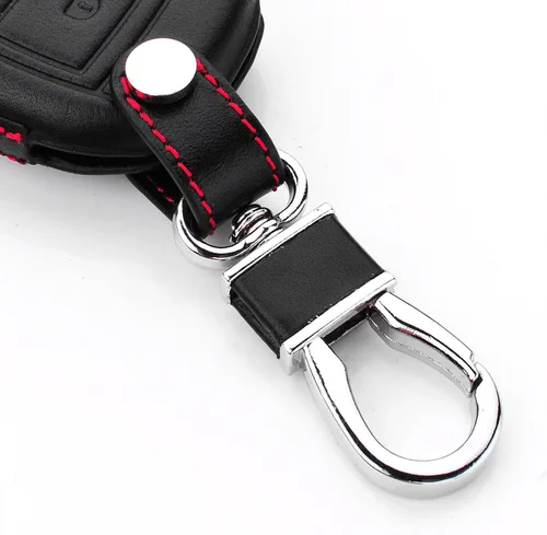 Miniatura 5 de Funda para llavero de cuero genuino para Mercedes-Benz Clase A B C E S G M V Clase CLA CLS GLA GLC GLE GLK GL GLS SL SLK SLC Viano para el estuche