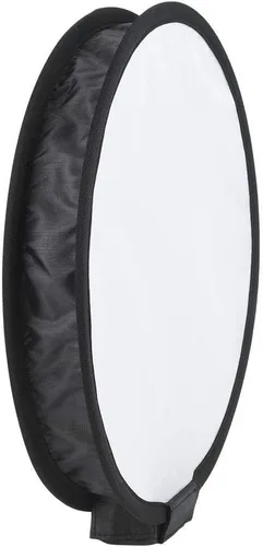 Miniatura 7 de Difusor Softbox, difusor portátil plegable de nailon de forma redonda de 15.7 in con una bolsa de almacenamiento para luz de flash de cámara