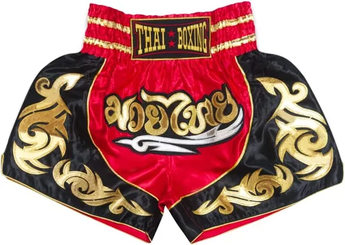 Pantalones cortos clásicos de Muay Thai para hombres y mujeres, boxeo, kickboxing, alto grado, artes marciales mixtas, ropa de entrenamiento