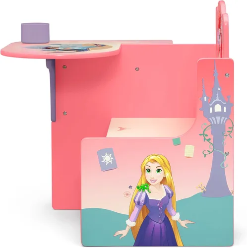 Miniatura 8 de Delta Children - Silla de escritorio con compartimento de almacenamiento + Organizador de almacenamiento de juguetes de 6 compartimentos Design and