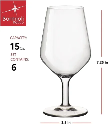 Miniatura 2 de Bormioli Rocco Electra - Gafas multiusos, juego de 6