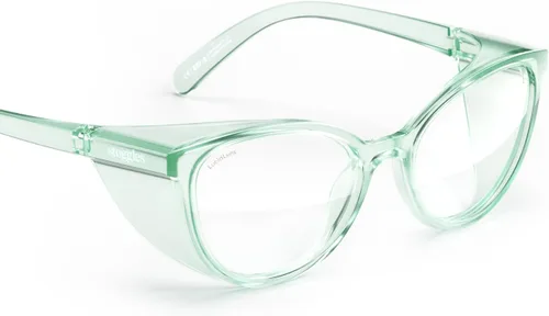 Miniatura 12 de Stoggles Gafas de Seguridad Cat Eye con Certificación Z87.1, Bloqueo de Luz Azul, Lente de Bloqueo UV, Protección Superior y Lateral, Antivaho