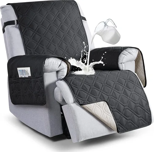 Miniatura 27 de VANSOFY Fundas 100% impermeables para sillas reclinables, funda antideslizante para silla reclinable para perros, protector de muebles, funda
