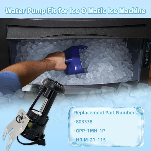 Miniatura 2 de 9161076-01 Reemplazo del motor de la bomba de agua de la máquina de hielo compatible con Ice O Matic Ice Machine C20 C30 C40 EC300 ICE0250 y más