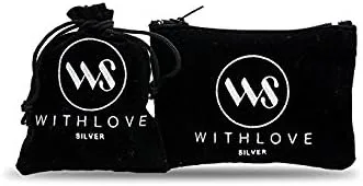 Miniatura 4 de WithLoveSilver - Colgante de plata de ley 925, diseño de ancla