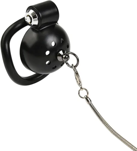 Miniatura 12 de Jaula de castidad masculina en forma de huevo con bloqueo invisible, jaula para pene con anillo de púas de sujeción completa, dispositivo