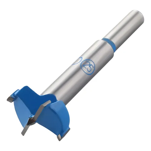 Miniatura 9 de Utoolmart Forstner Brocas de corte de madera de carburo cementado de 0.906 in, cortador de sierra de agujero para carpintería de mango redondo