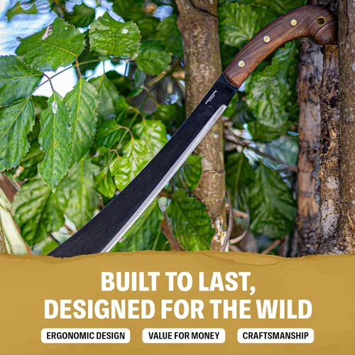 Miniatura 5 de Condor Tool & Knife Survival Machete with Walnut Handle