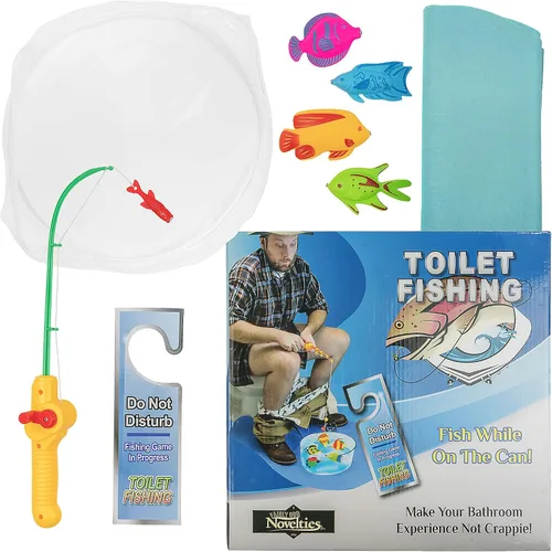 Miniatura 6 de Juego de pesca para el baño.