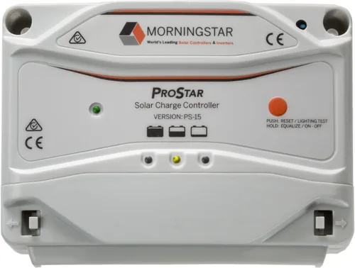 Miniatura 10 de Morningstar Prostar 30A PWM Controlador de carga solar con medidor (PS-30M) - Regulador de panel solar, soporta baterías de litio LA/12V/24V