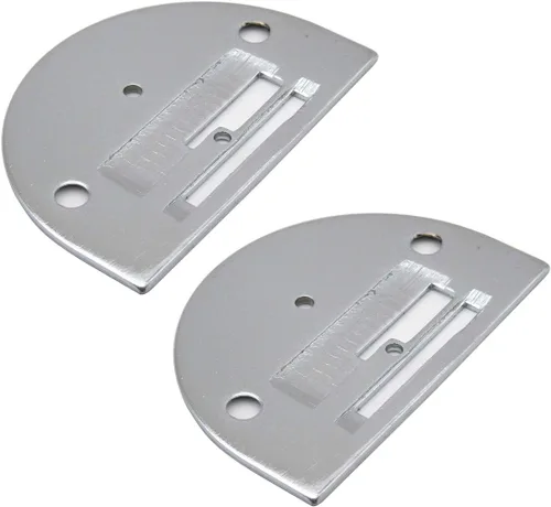 Miniatura 2 de CKPSMS Marca: 2 placas de aguja #125319LG compatibles con máquinas de coser Singer Class 15, 15-91, 201