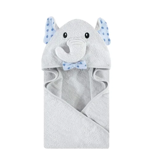 Miniatura 40 de Hudson Baby Toalla unisex de algodón con capucha con cara de animal para bebé, abeja amarilla, talla única Amarillo Bee