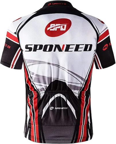 Miniatura 7 de sponeed Hombres Bicicletas Jersey Cremallera Completa Ciclismo Camisa Tops Transpirable