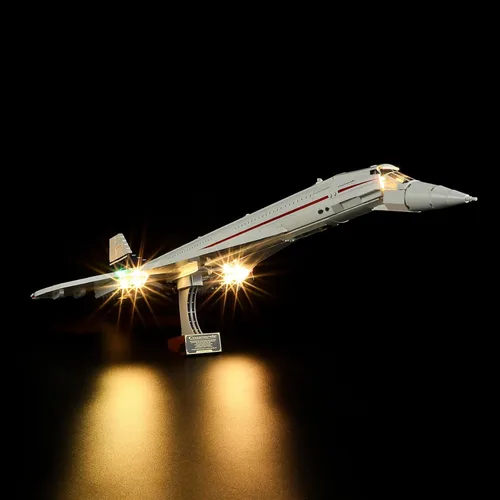 Miniatura 2 de Lightailing Luz para Lego- 10318 Concorde - Kit de iluminación LED compatible con el modelo de bloques de construcción Lego - NO incluido el juego